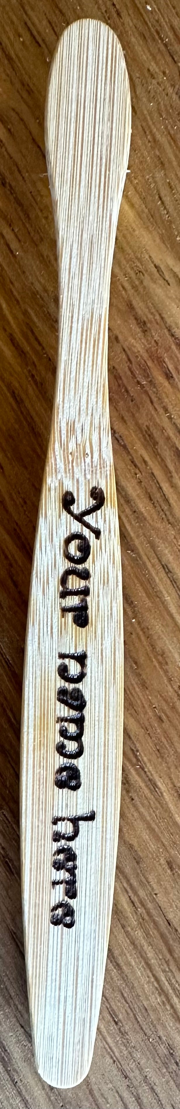 Engraved Toothbrush