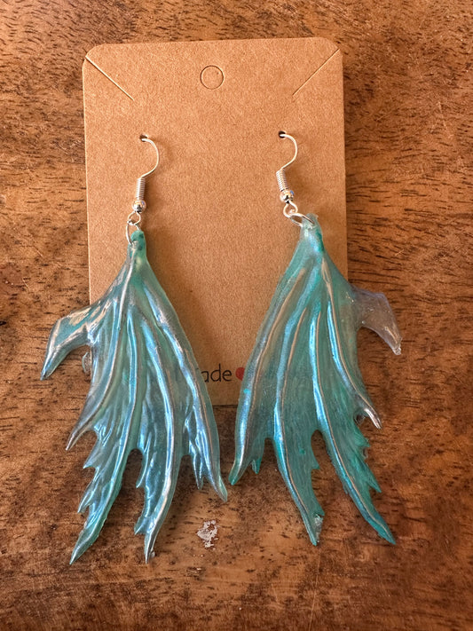 Dragon Earrings turquoise