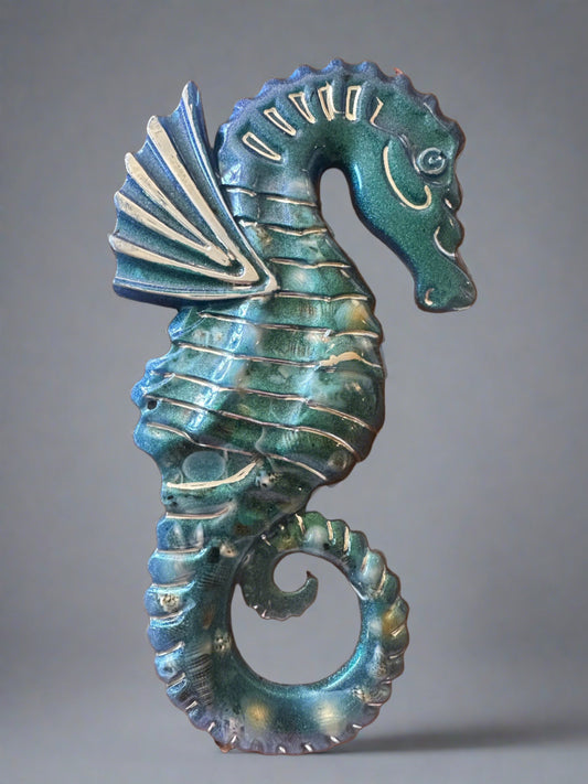 Resin Seahorse figurine